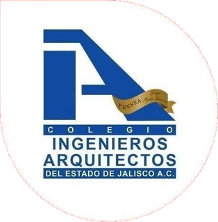 Logotipo del Colegio de Ingenieros Arquitectos del Estado de Jalisco A.C.